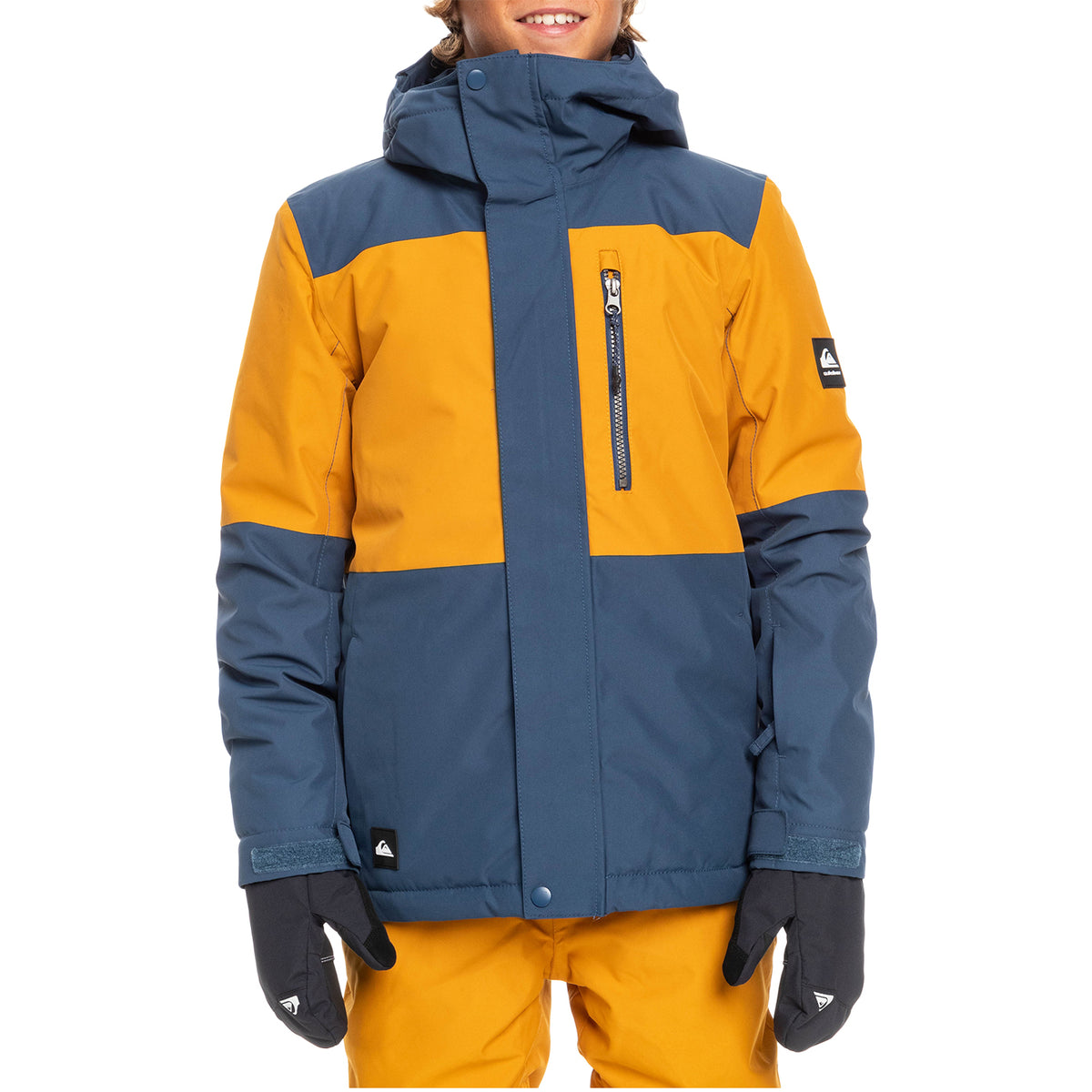 Quiksilver Mission Block Jacket - Boys' Insignia Blue