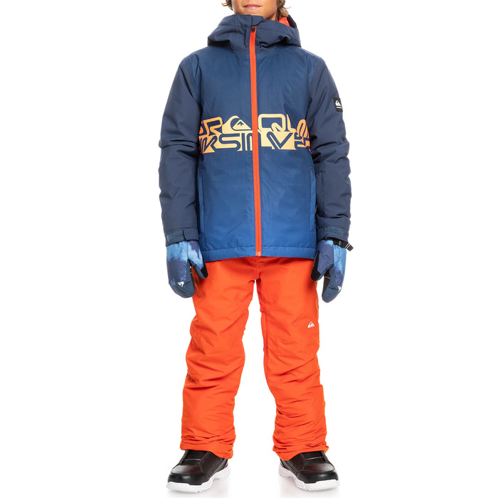 Quiksilver Mission Engineered Jacket - Boys' Insignia Blue