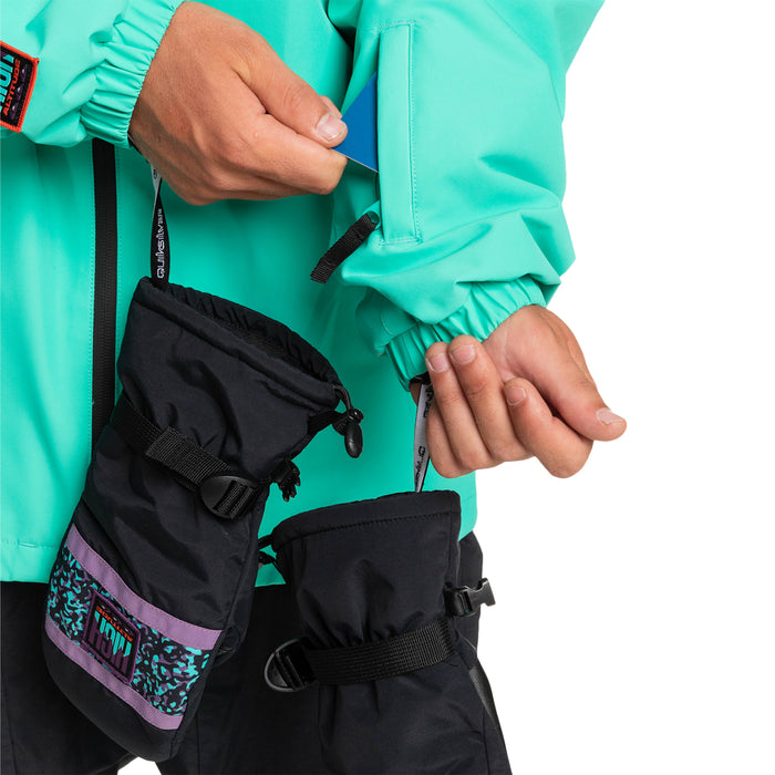 Quiksilver High In The Hood Jacket - Men's Pool Green