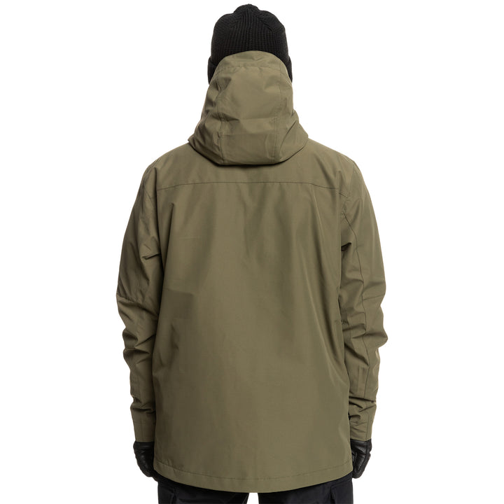 Quiksilver Mission 3-in-1 Jacket - Men's Grape Leaf
