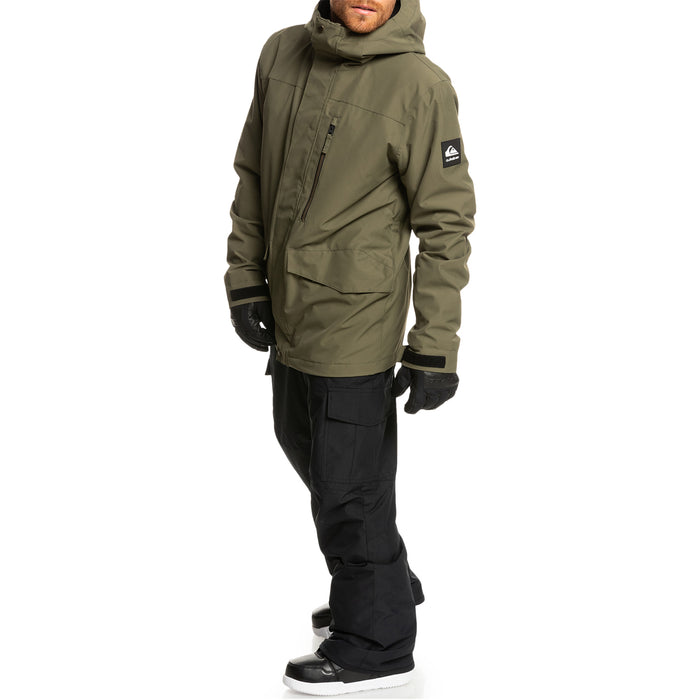 Quiksilver Mission 3-in-1 Jacket - Men's Grape Leaf