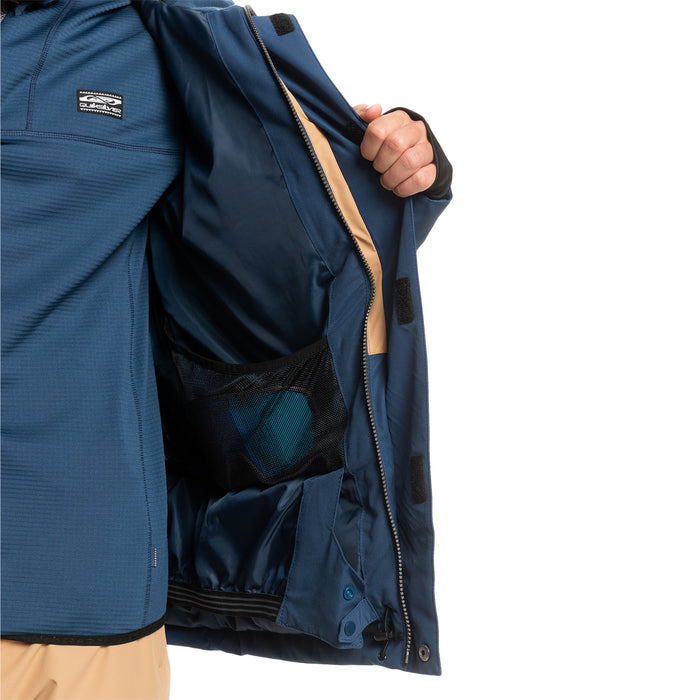 Quiksilver Mission Block Jacket - Men's Insignia Blue