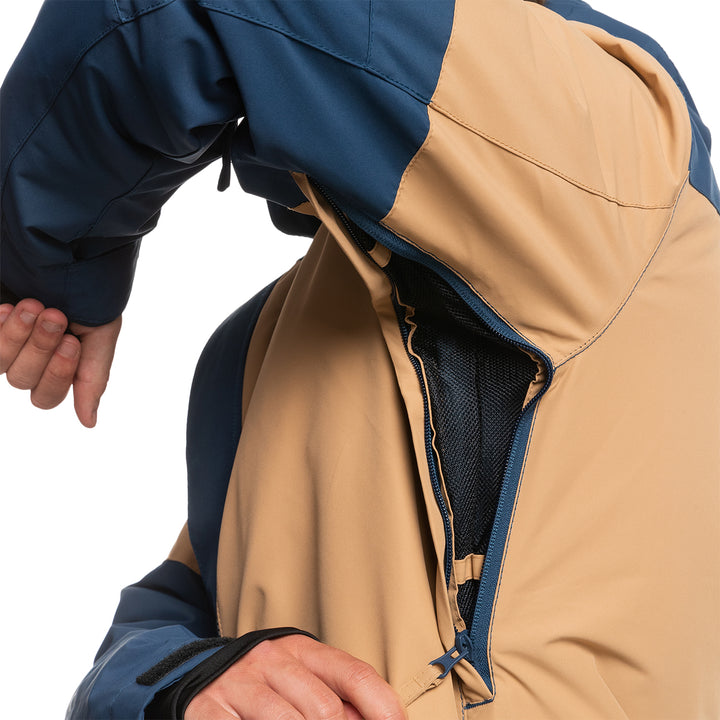 Quiksilver Mission Block Jacket - Men's Insignia Blue