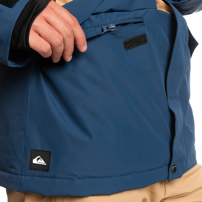 Quiksilver Mission Block Jacket - Men's Insignia Blue