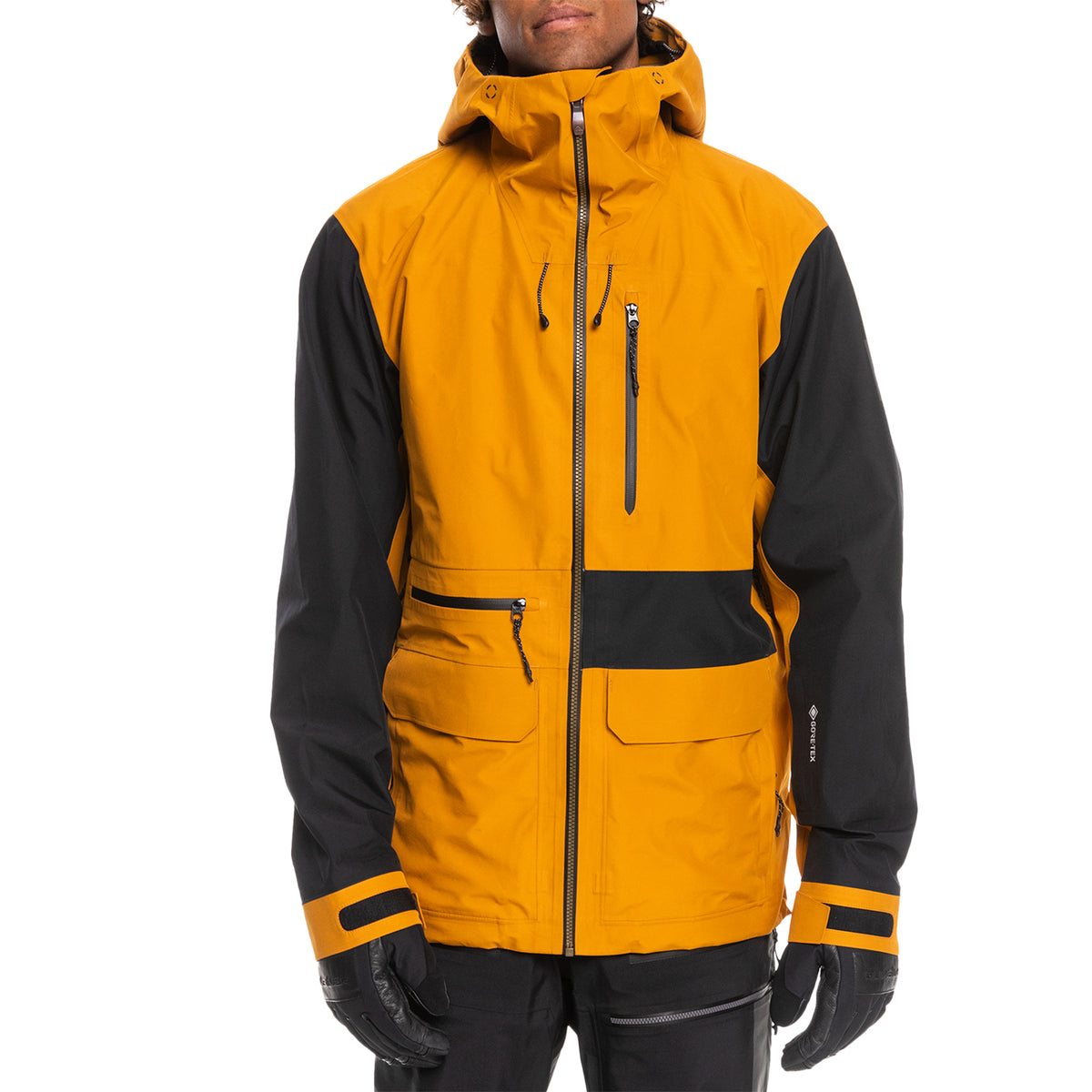 Quiksilver HighLine Pro S Carlson 3L GORE-TEX Jacket - Men's Buckthorn Brown