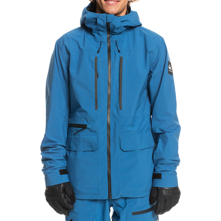 Quiksilver S Carlson Stretch Quest Jacket - Men's Bright Cobalt