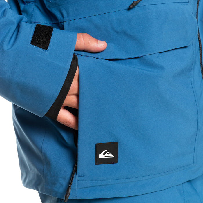 Quiksilver S Carlson Stretch Quest Jacket - Men's Bright Cobalt