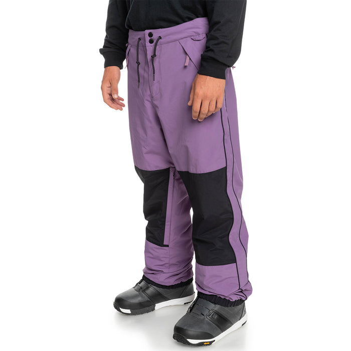 Quiksilver Snow Down Pants - Men's Grape Compote
