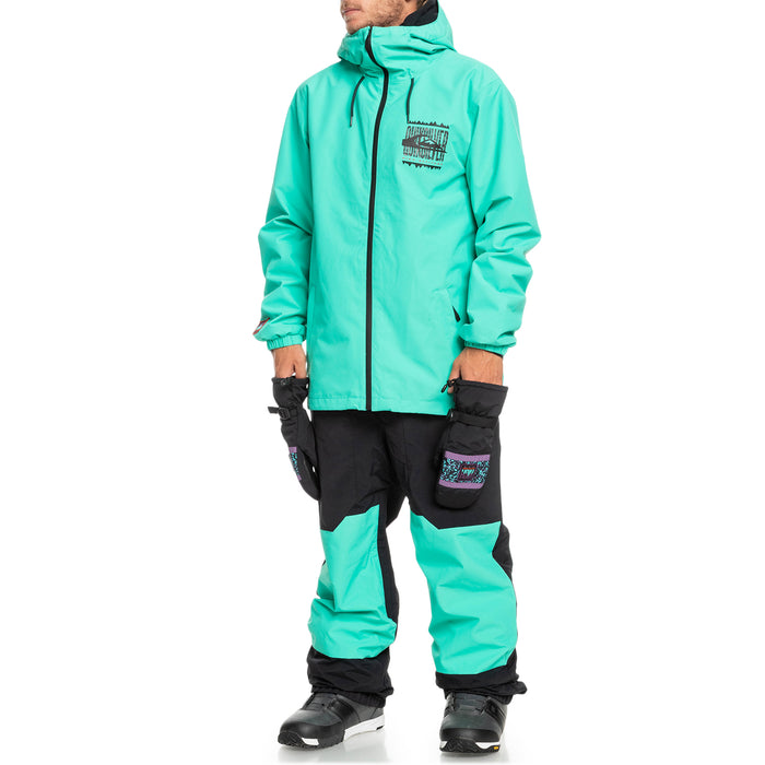 Quiksilver Fly High Bib Pants - Men's True Black