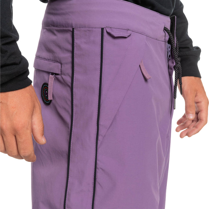 Quiksilver Snow Down Pants - Men's Grape Compote