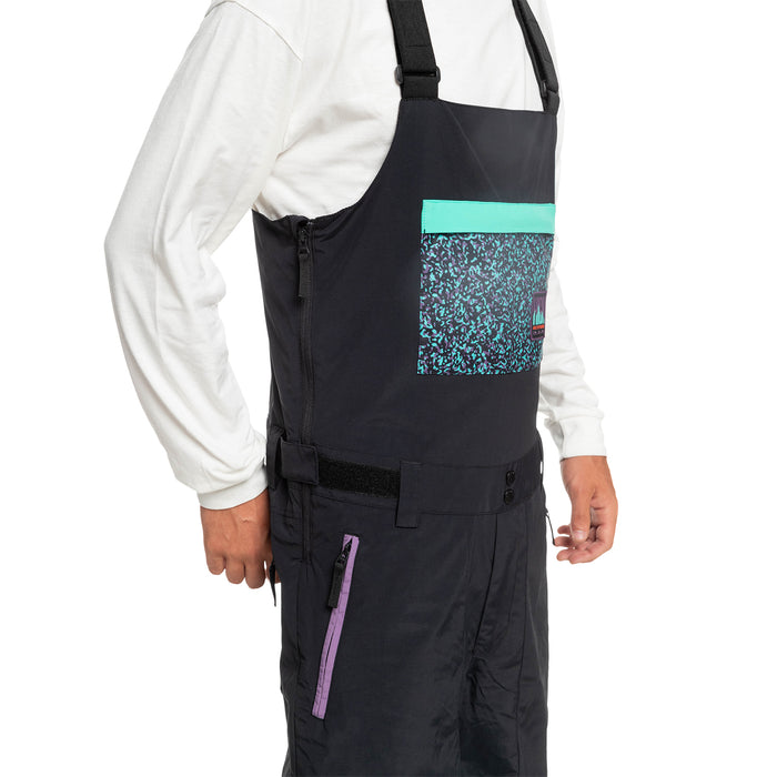 Quiksilver Fly High Bib Pants - Men's True Black