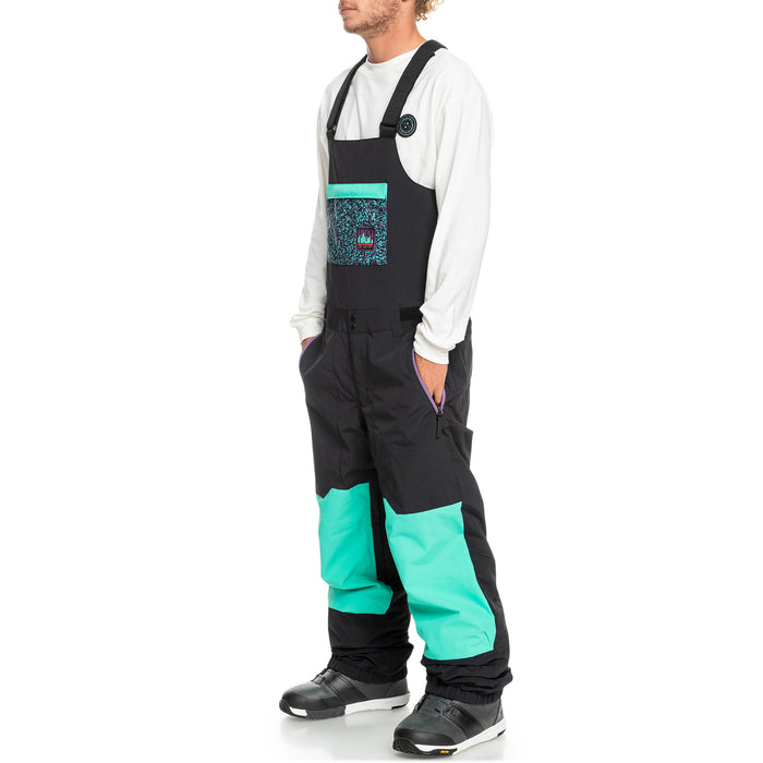 Quiksilver Fly High Bib Pants - Men's True Black