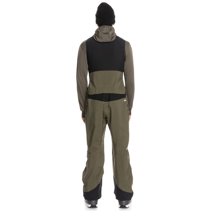 Quiksilver Highline Pro 3L GORE-TEX Bib Pants - Men's Grape Leaf