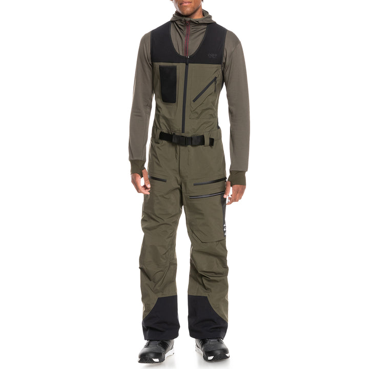 Quiksilver Highline Pro 3L GORE-TEX Bib Pants - Men's Grape Leaf