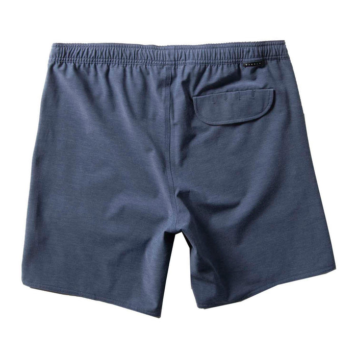 Vissla Solid Sets 17.5" Ecolastic Trunks - Men's Dark Denim