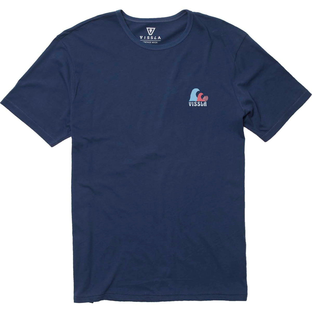 Vissla The Isle Organic T-Shirt - Men's Dark Denim