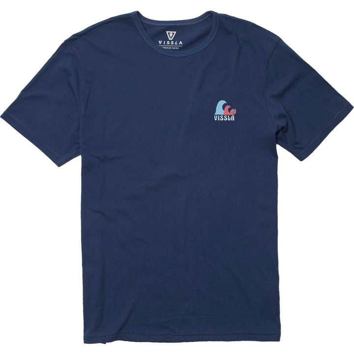 Vissla The Isle Organic T-Shirt - Men's Dark Denim
