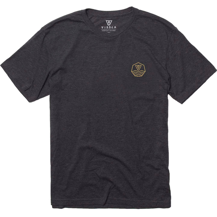 Vissla Off The Grid T-Shirt - Men's Black Heather