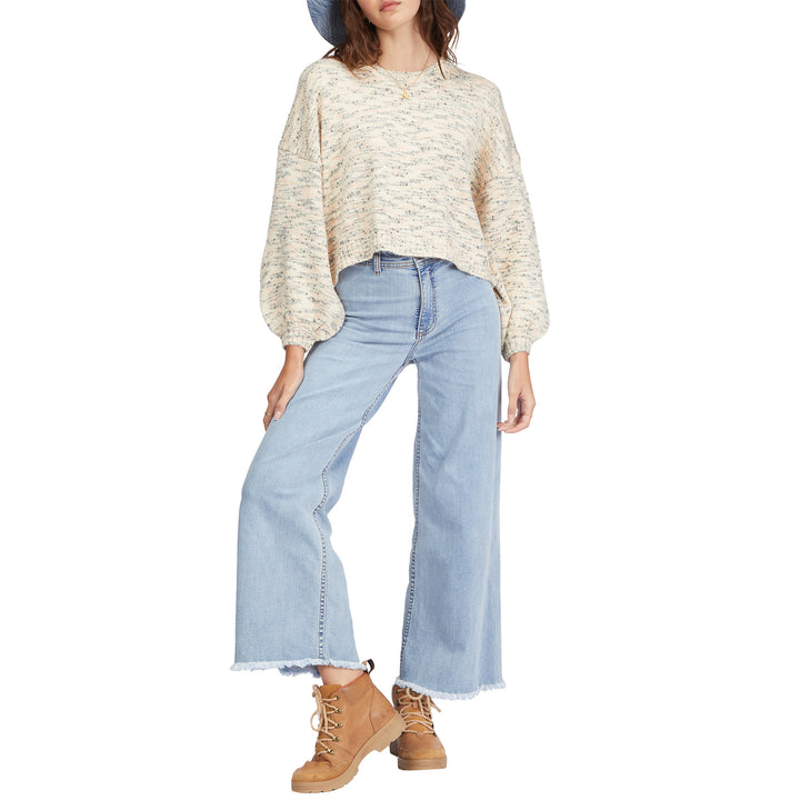 Billabong Party Wave Sweater - Women's Antique White