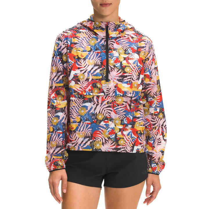 The North Face Printed Windy Peak Anorak Jacket - Women's TNK Black International Women's Collection Print