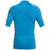 Quiksilver All Time Short Sleeve Rashguard - Boys' Vallarta Blue Heather