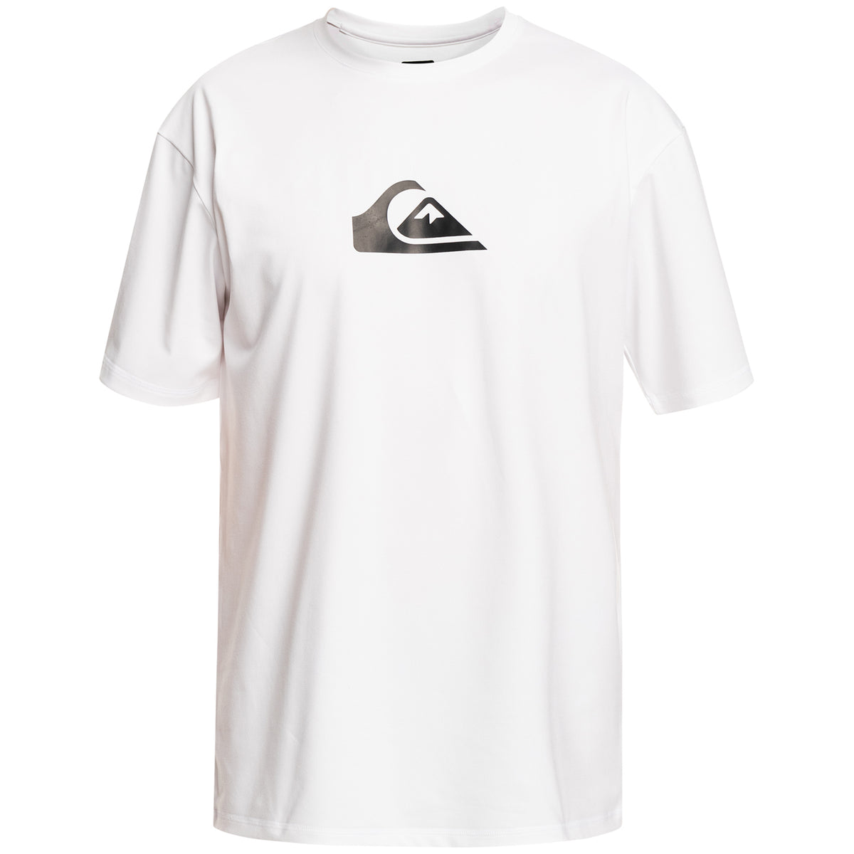 Quiksilver Solid Streak Short Sleeve Rashguard - Boys' White