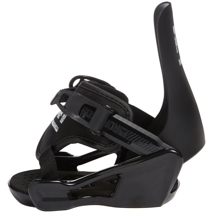 Rome Minishred Snowboard Bindings - Kids Black