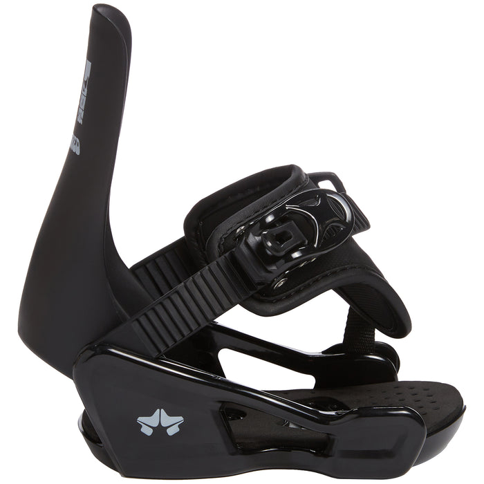 Rome Minishred Snowboard Bindings - Kids Black