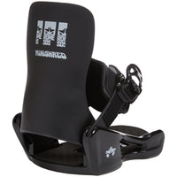 Rome Minishred Snowboard Bindings - Kids Black::Black