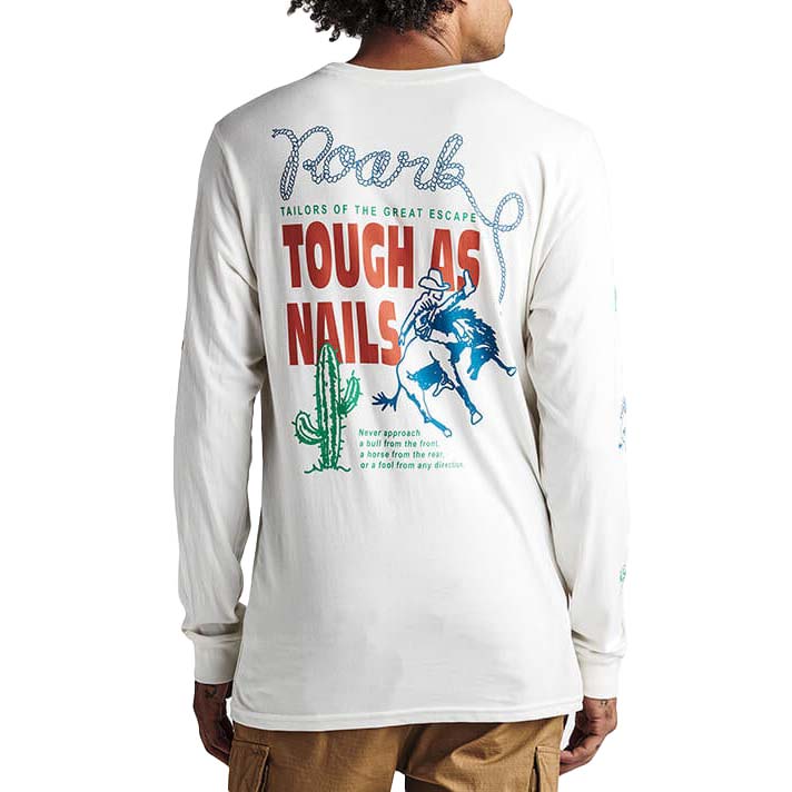 Roark Tough As Nails Long-Sleeve T-Shirt - Men's Off White