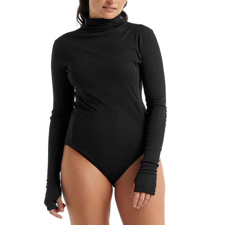 Icebreaker Queens Tank Bodysuit - Women's Black