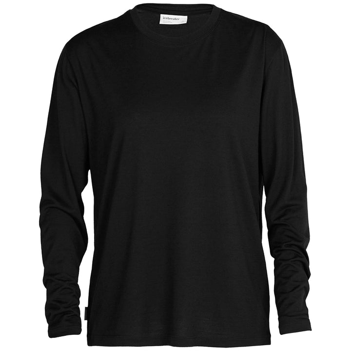 Icebreaker Granary Long-Sleeve T-Shirt - Women's Black