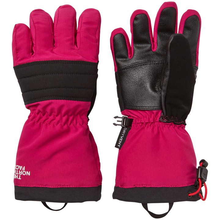 The North Face Montana Gloves - Kids' Fuschia Pink/TNF Black