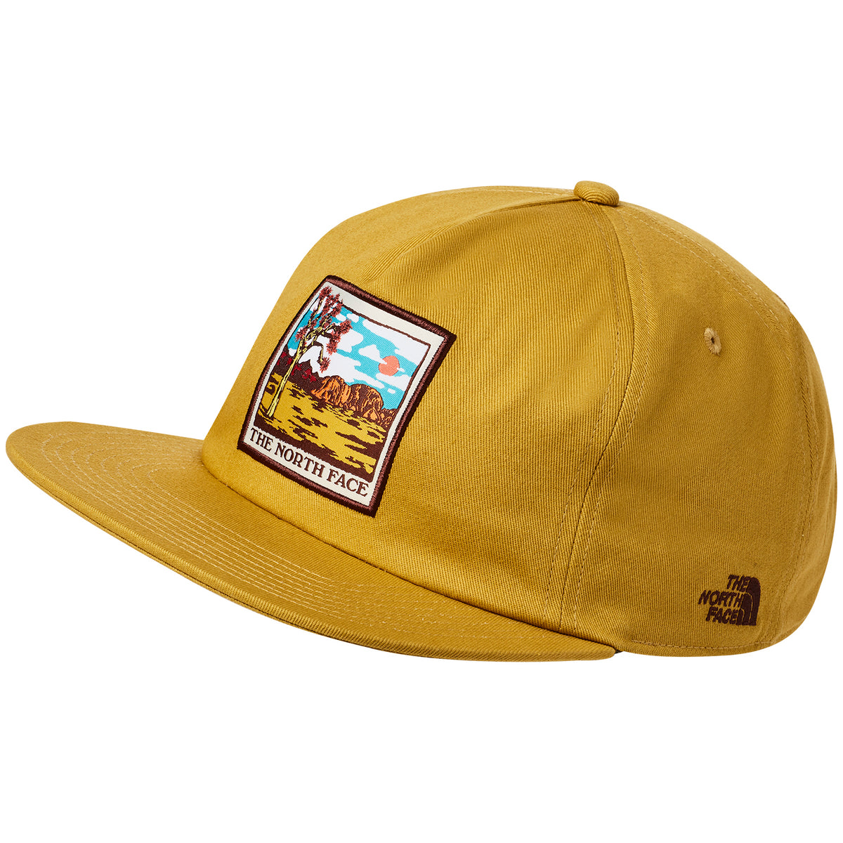 The North Face Embroidered Earthscape Hat Mineral Gold/Earthscape Patch