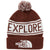 The North Face Retro TNF Pom Beanie Dark Oak