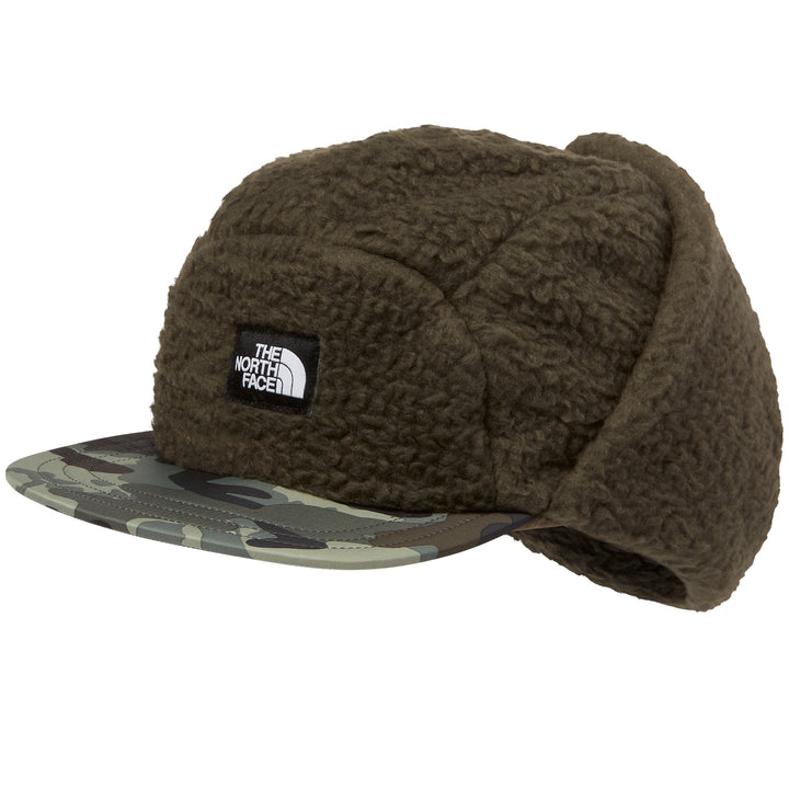 The North Face Forrest Fleece Trapper Hat - Kids' New Taupe Green/Never Stop Camo