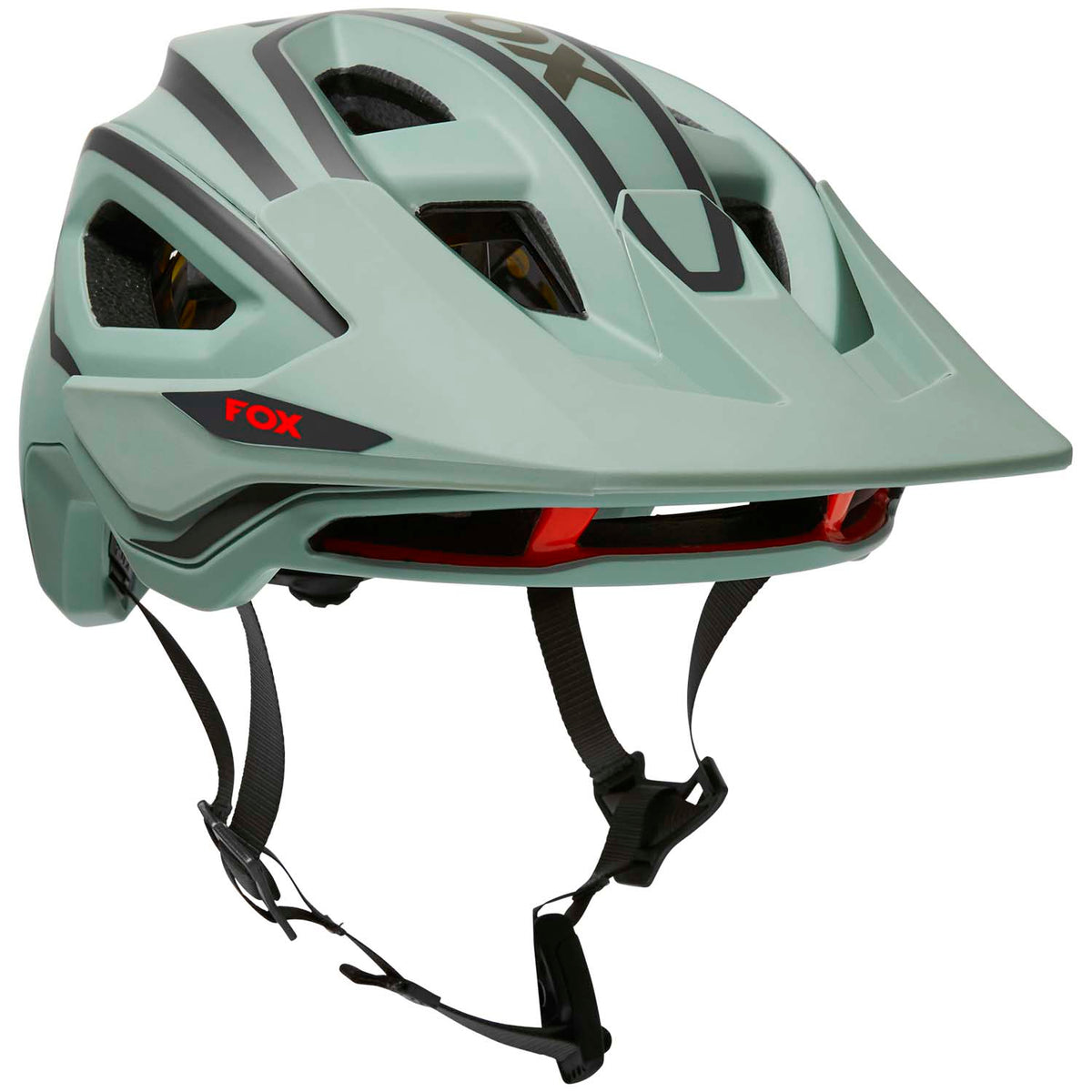 Fox Racing Speedframe Pro Dvide MIPS Bike Helmet Eucalyptus