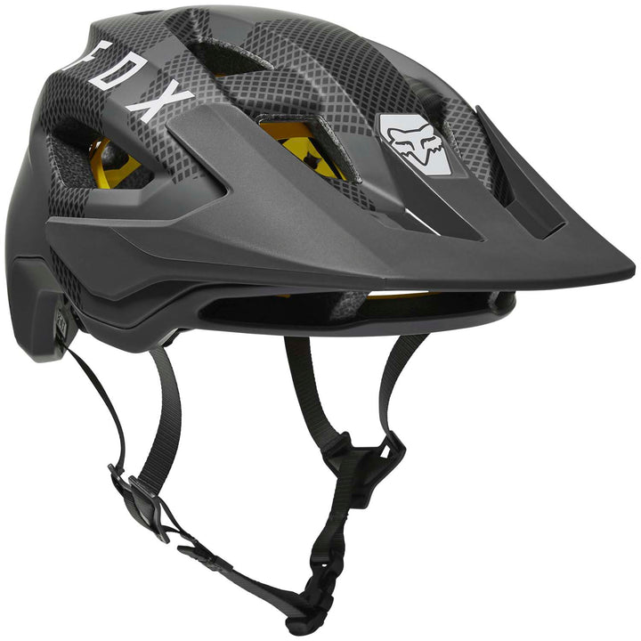 Fox Racing Speedframe Camo Bike Helmet Grey Camo