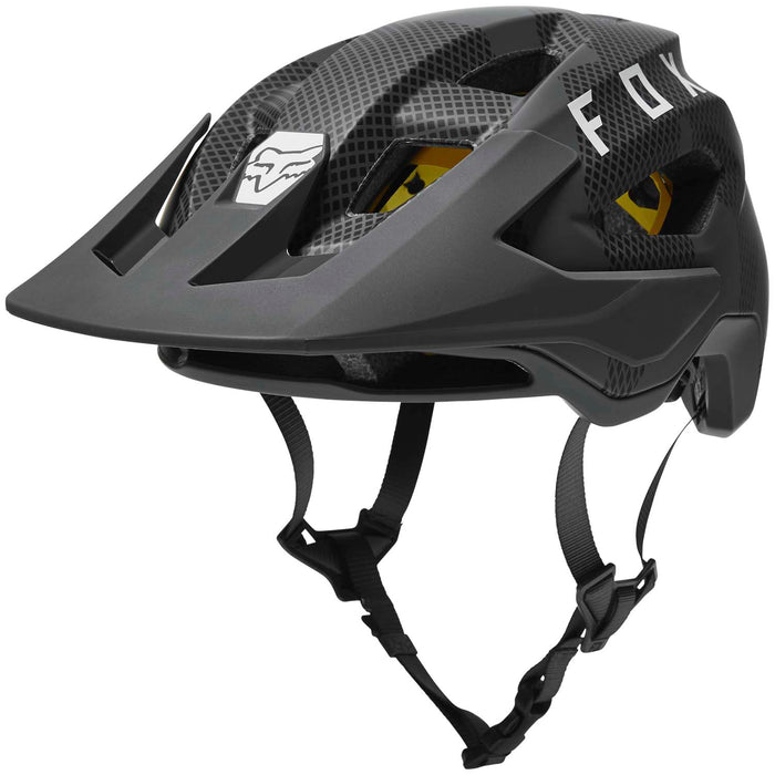 Fox Racing Speedframe Camo Bike Helmet Grey Camo
