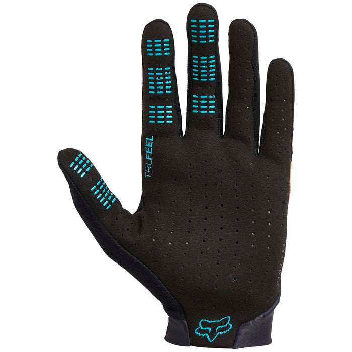Fox Flexair Park Bike Gloves Burnt Orange