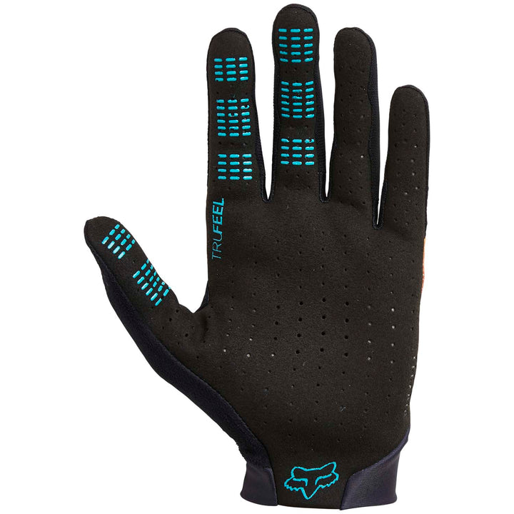 Fox Flexair Park Bike Gloves Burnt Orange