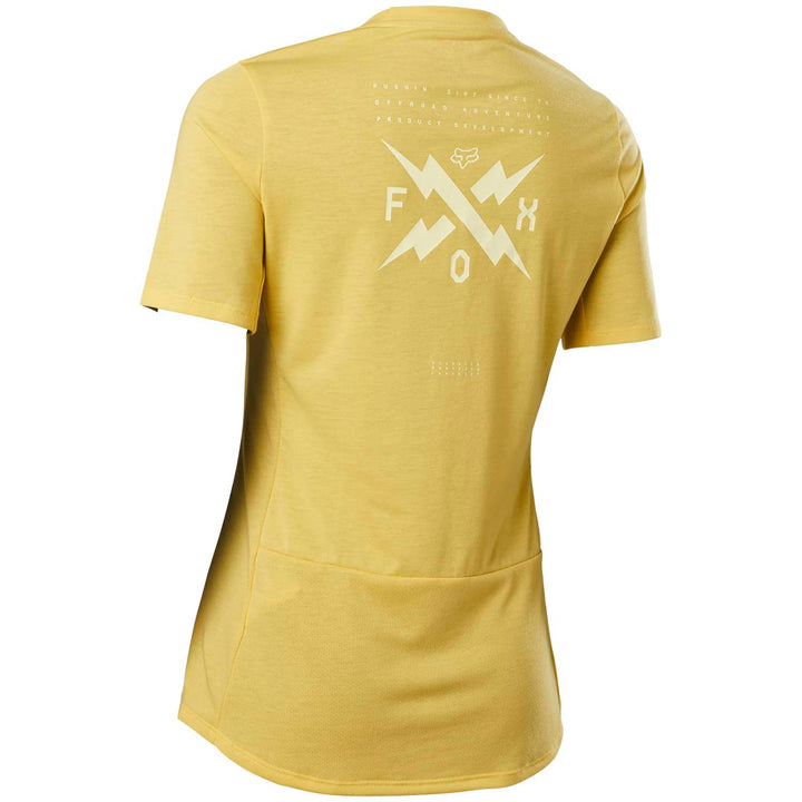 Fox Racing Ranger DR Calibrated Short-Sleeve Jersey - Women's Pear Yellow