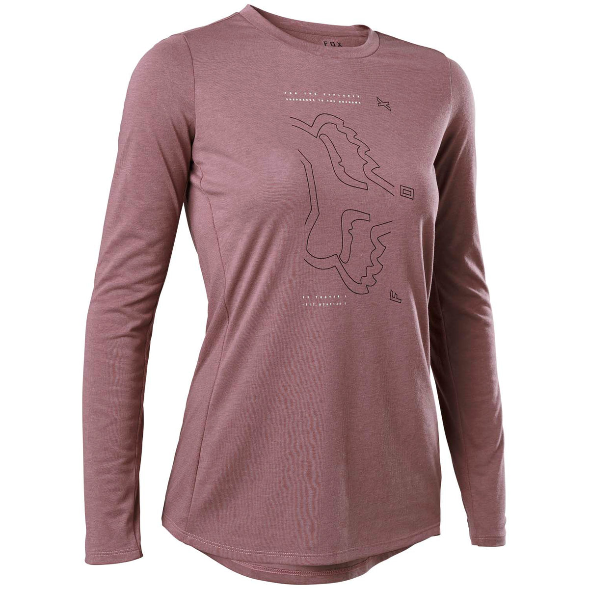 Fox Racing Ranger DR Long-Sleeve Jersey - Women's Plum Perfect
