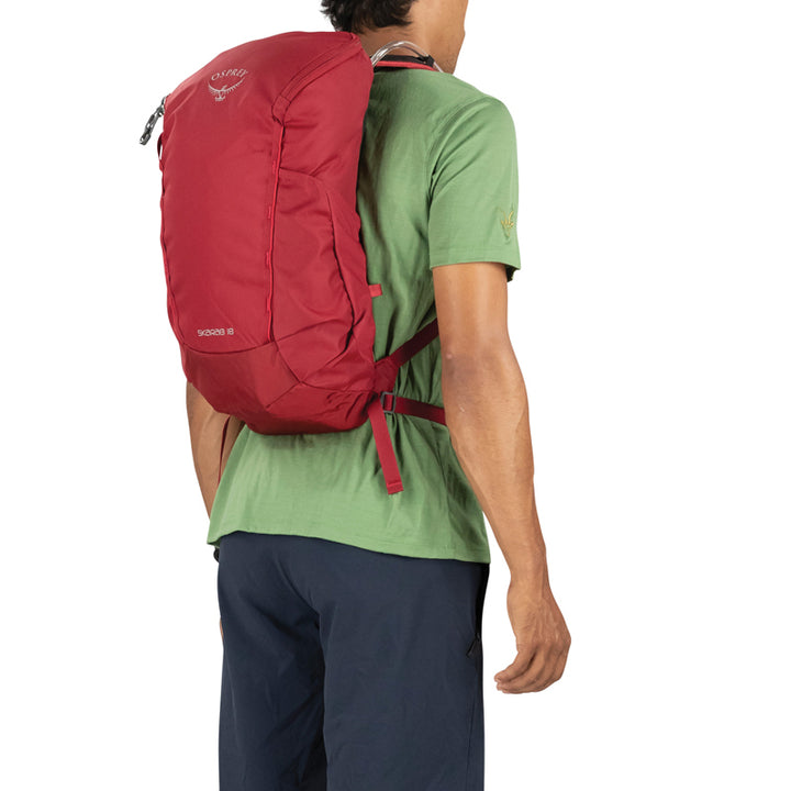Osprey Skarab 18 Backpack W/ Res Mystic Red