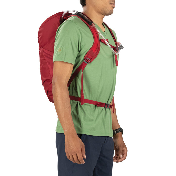 Osprey Skarab 18 Backpack W/ Res Mystic Red