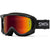 Smith Fuel V.2 Goggles Black/Red Mirror + Clear