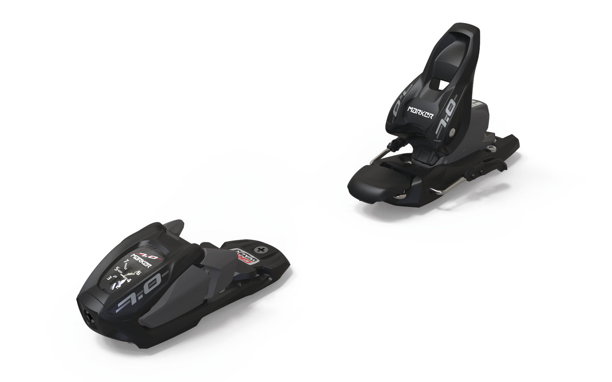 Marker 7.0 Ski Bindings - Kids' 2027 Black/Anthracite