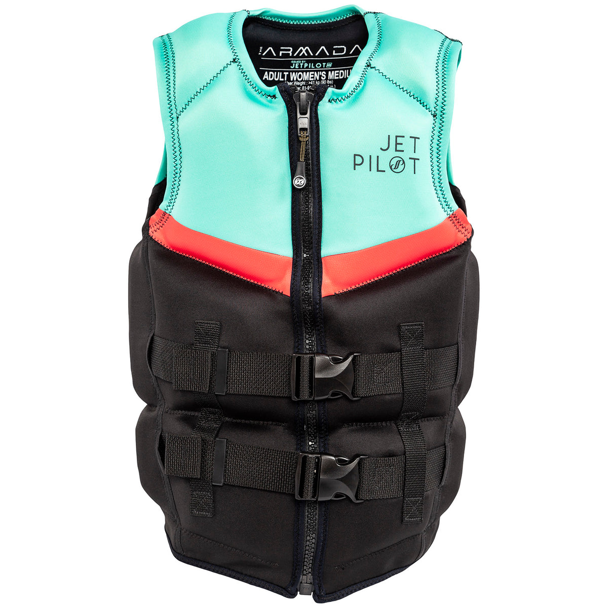 Jetpilot Armada CGA Wake Vest - Women's 2023 Aqua