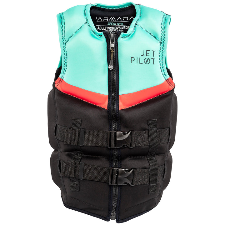 Jetpilot Armada CGA Wake Vest - Women's 2023 Aqua