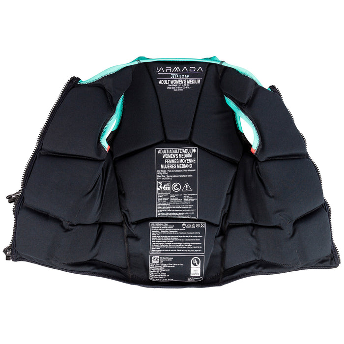 Jetpilot Armada CGA Wake Vest - Women's 2023 Aqua